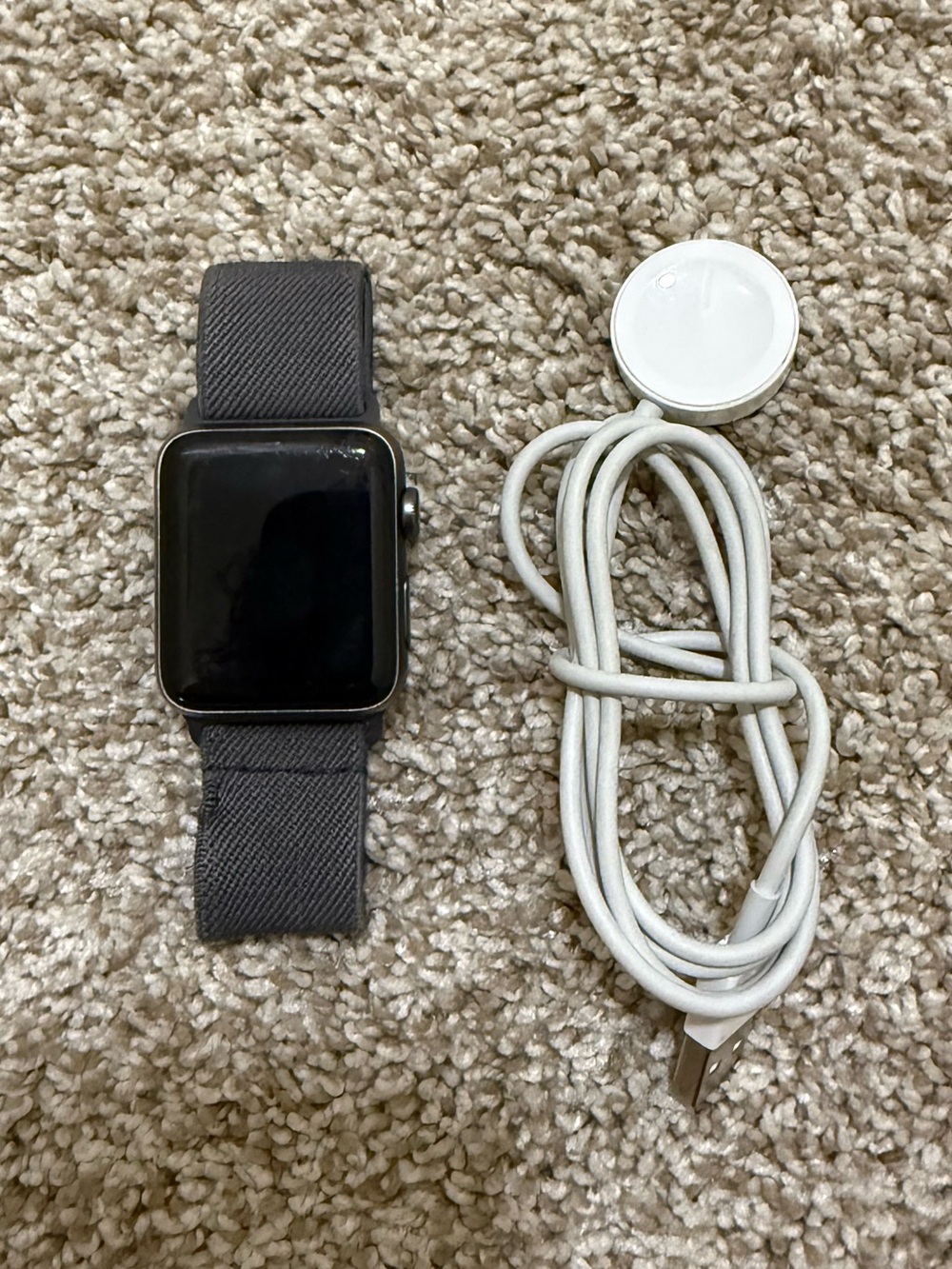 Apple Watch Series 3 With Original Charger. FREE BAND INCLUDED